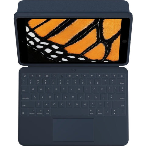 Logitech Rugged 7th/8th Gen iPad Keyboard/Cover Case