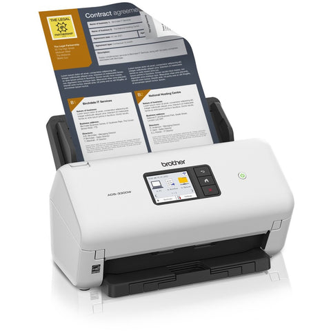 Brother ADS-3300W Wireless Desktop Scanner