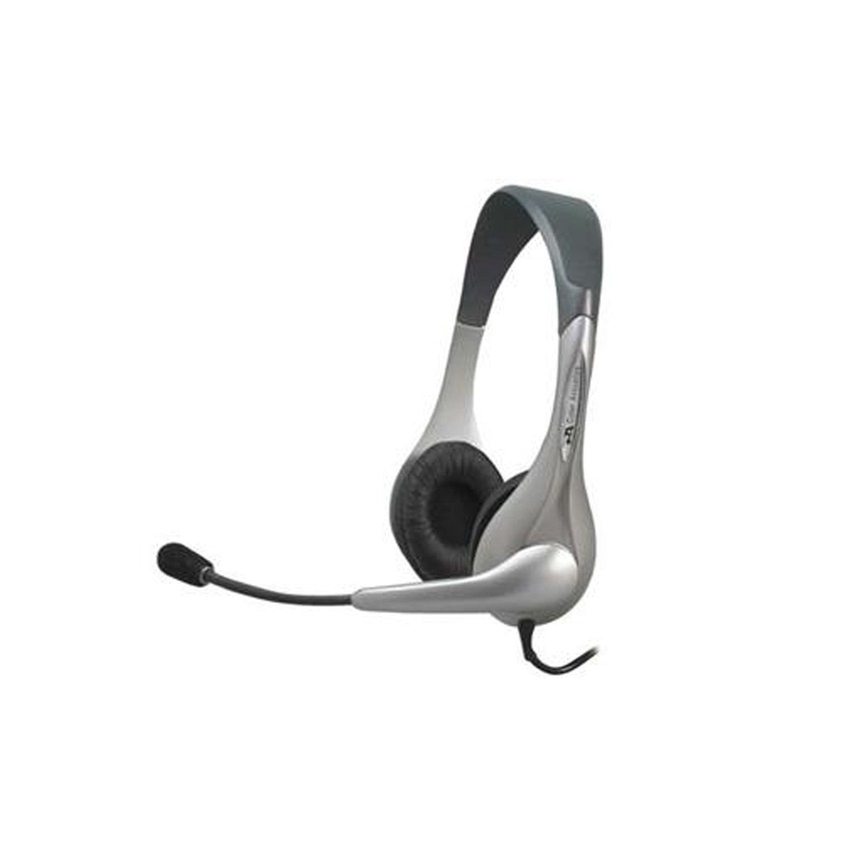 Cyber Acoustics Speech Recognition Stereo Headset and Boom Mic