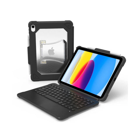 iBenzer Heavy-Duty iPad Case with Keyboard
