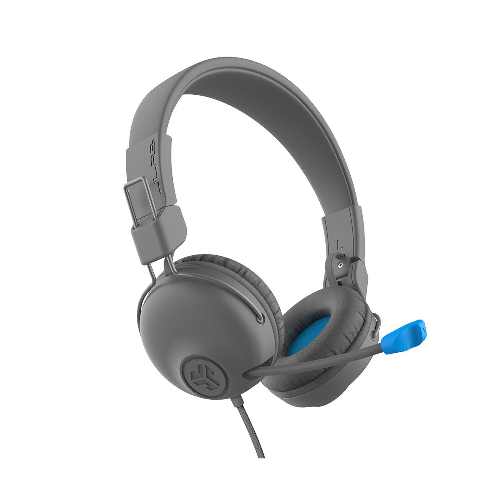 JLab Audio JBuddies Learn On-Ear Kids Headphones with Boom Mic