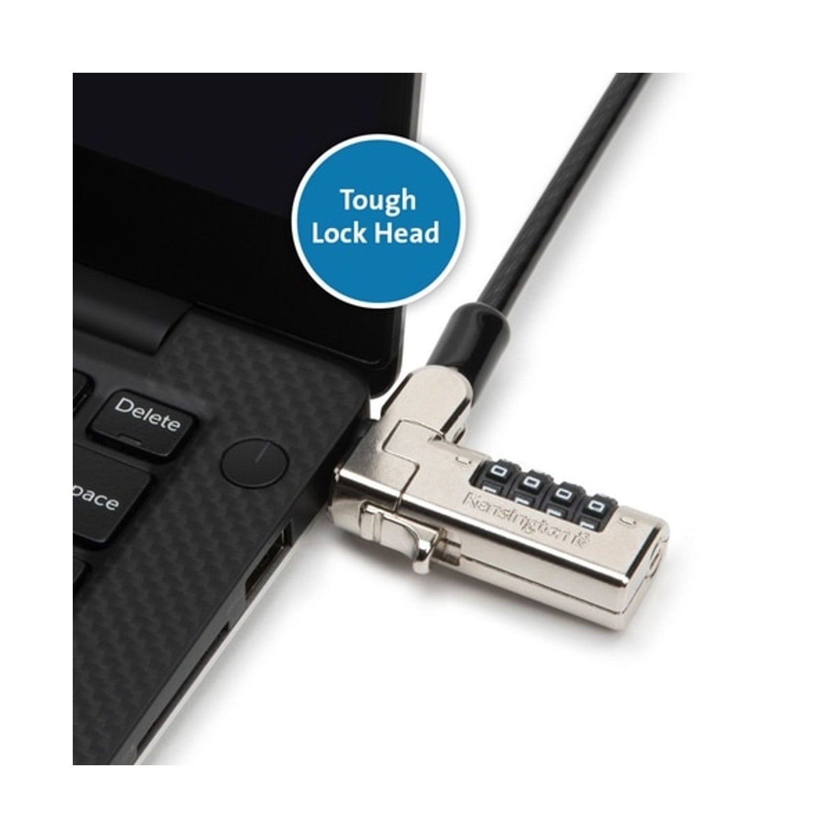 Kensington N17 Serialized Combination Lock for Wedge-Shaped Slots