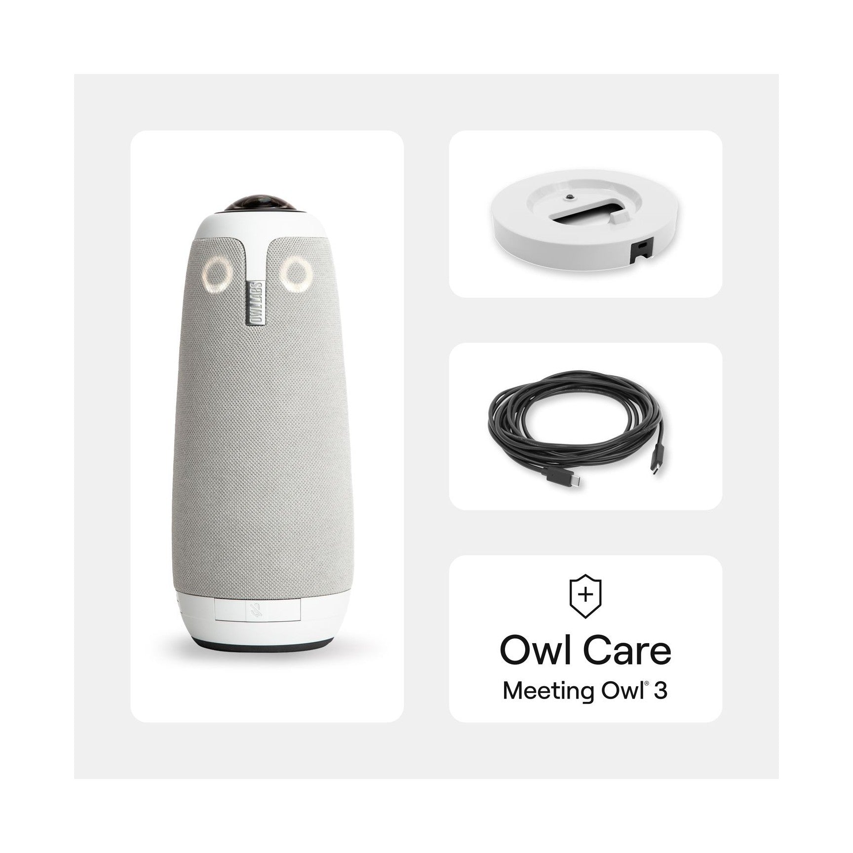 OWL Labs Meeting Owl 3 Premium Pack Video Conferencing System