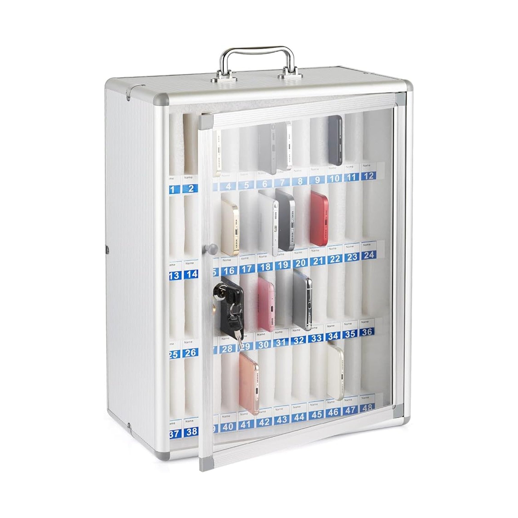 TechProtectus Lockable Cellphone Storage Cabinet