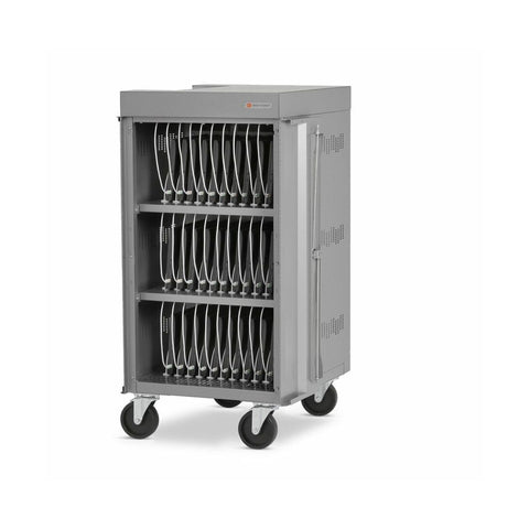 Bretford CUBE Cart Slim Pro 30-Device Charging Cart (TVCSPD30PS)