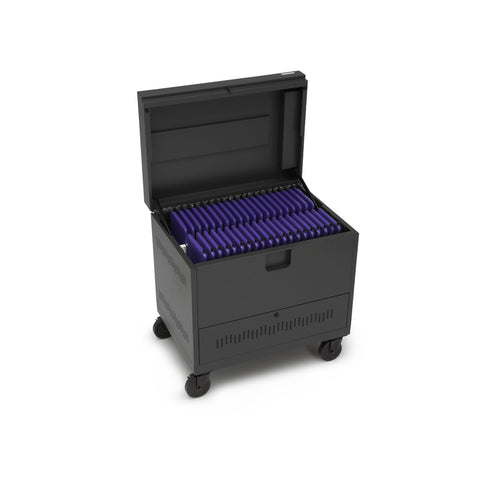 Bretford CUBE Toploader Cart – 40 Device, AC Charging (TVTL40PAC)