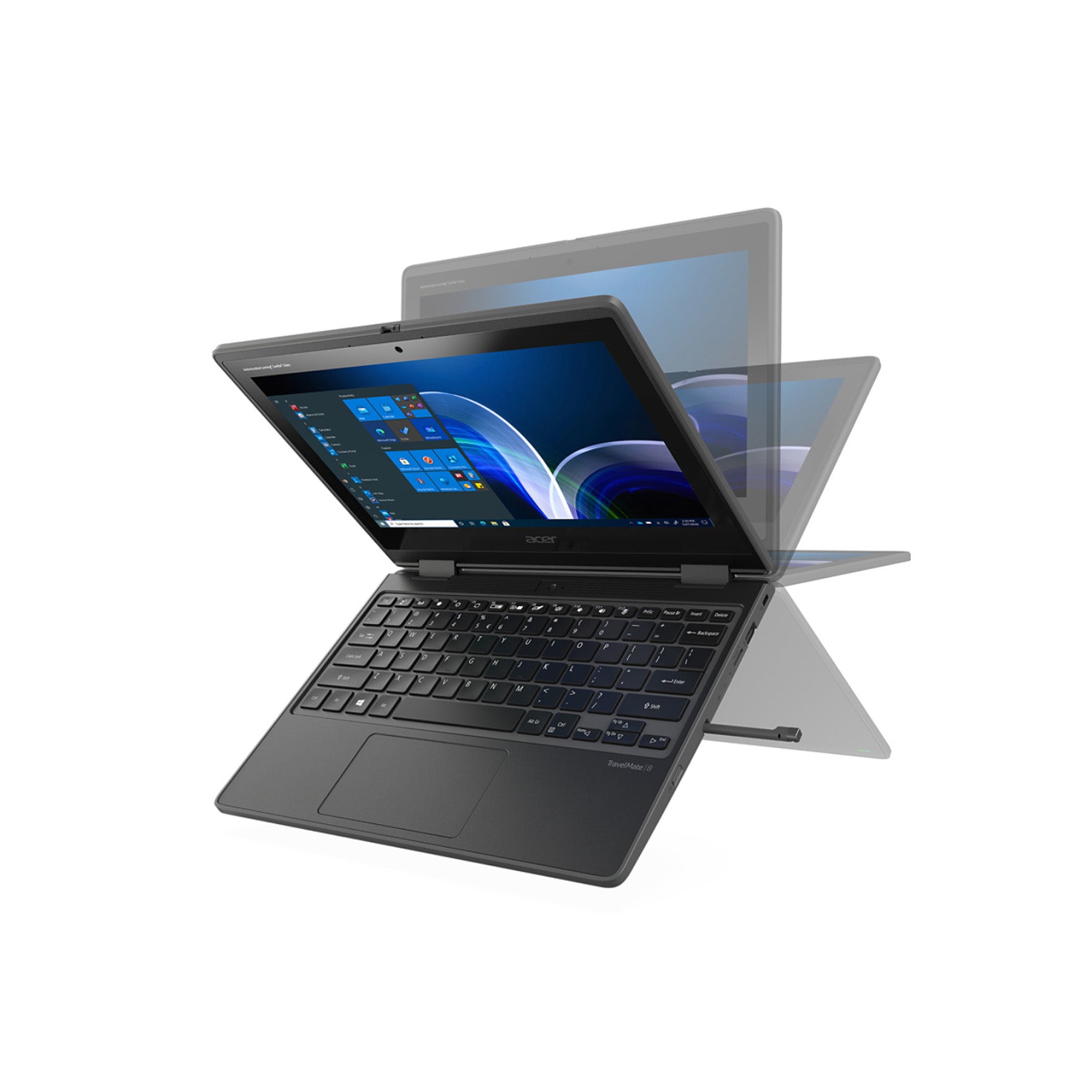 AtFoliX FX-Hybrid-Glass Panzerfolie Für Acer TravelMate Spin B3 – 9H, Bruchsicher, Made In Germany AtFoliX FX-Hybrid-Glass Panzerfolie Für Acer TravelMate Spin B3 – 9H, Bruchsicher, Made In Germany