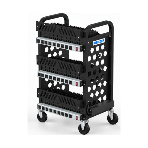 iBenzer C30AP Smart Pre-Assembled AC 30-Device Charging Cart